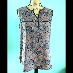 Ann Taylor Sleeveless Shell Top R2019